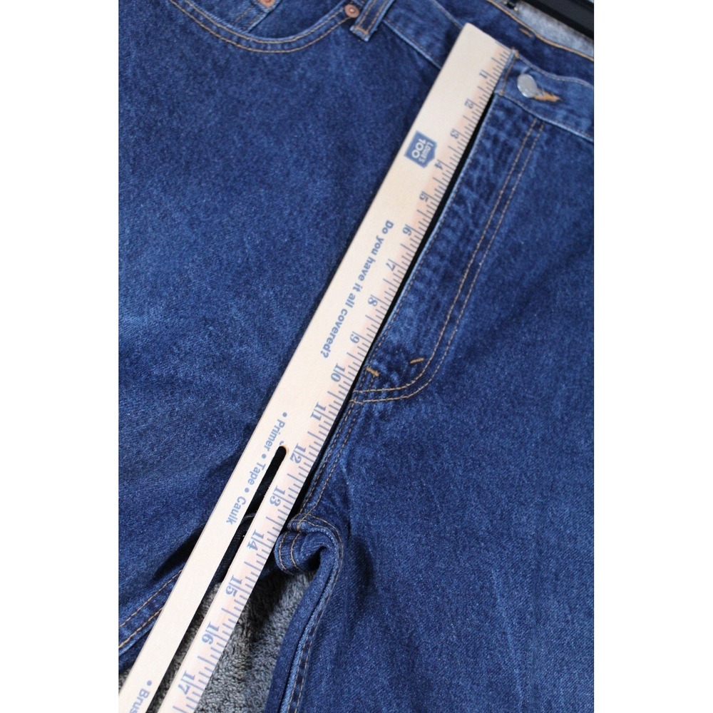 Vintage Levis 505 40x30 Mens Red Tab Made in USA 100 Cotton Straight Y2K Western - Picture 9 of 10